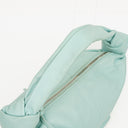 Bottega Veneta Celeste Blue Leather Double Knot Clutch