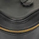 Chanel Black Leather Vanity Case