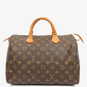 Louis Vuitton Speedy 30 Monogram Canvas Handbag