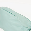 Bottega Veneta Celeste Blue Leather Double Knot Clutch