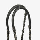 Chanel Leather and Suede Patchwork Drawstring Bag