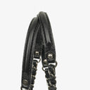 Chanel Leather and Suede Patchwork Drawstring Bag