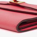 Hermès Pink Kelly Longue Epsom Leather Wallet