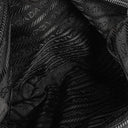 Prada Tessuto Black Nylon Two Pocket Backpack