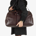 Louis Vuitton Kendall Burgundy Taiga Leather Bag