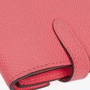Hermès Pink Kelly Longue Epsom Leather Wallet