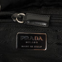 Prada Tessuto Black Nylon Two Pocket Backpack