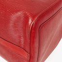 Louis Vuitton Keepall 45 Red EPI Leather Travel Bag