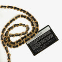 Chanel Small Half-Moon Navy Velvet Flap Bag