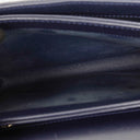 Chanel Navy Lambskin Chevron Quilted Small Trendy CC Flap Bag