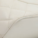 Chanel Medallion Vintage Tote Bag In White Quilted Caviar Leather