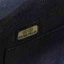 Chanel Navy Lambskin Chevron Quilted Small Trendy CC Flap Bag