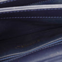 Chanel Navy Lambskin Chevron Quilted Small Trendy CC Flap Bag