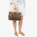 Louis Vuitton Speedy 30 Monogram Canvas Handbag