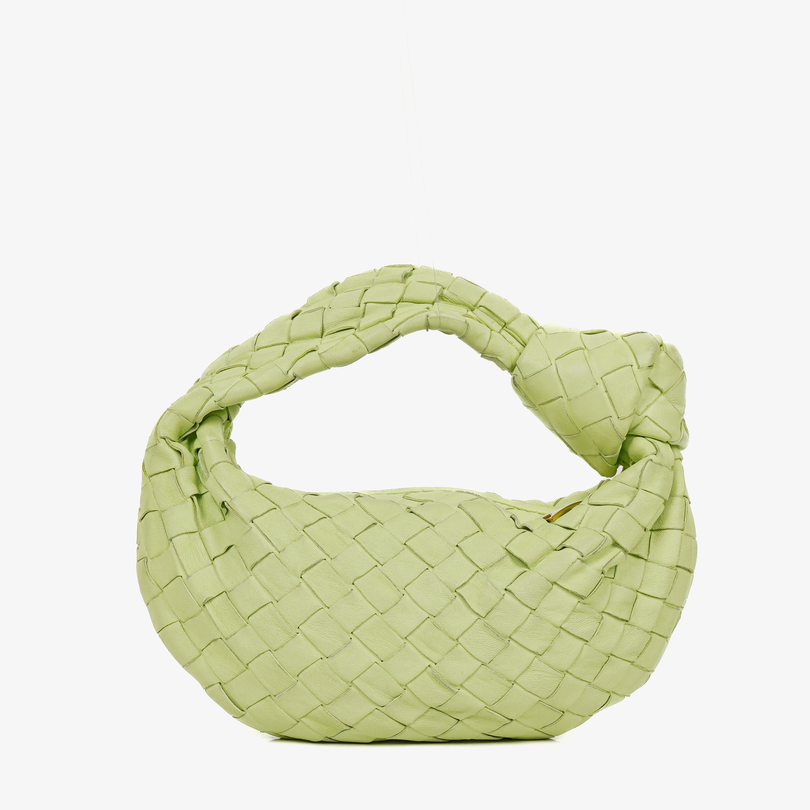 Bottega Veneta Mini Jodie Fennel Nappa Intrecciato Bag