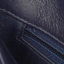 Chanel Navy Lambskin Chevron Quilted Small Trendy CC Flap Bag