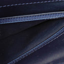 Chanel Navy Lambskin Chevron Quilted Small Trendy CC Flap Bag