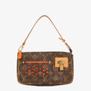 Louis Vuitton Perforated Monogram Pochette Accessories Bag