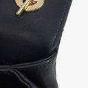 Chanel Navy Lambskin Chevron Quilted Small Trendy CC Flap Bag