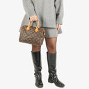 Louis Vuitton Speedy 25 Monogram Canvas Bag
