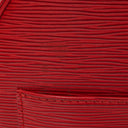 Louis Vuitton Keepall 45 Red EPI Leather Travel Bag