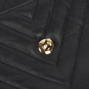 Chanel Navy Lambskin Chevron Quilted Small Trendy CC Flap Bag