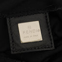 Fendi Baguette Black Neoprene Shoulder Bag