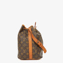 Louis Vuitton Petit Noe Monogram Canvas Shoulder Bag
