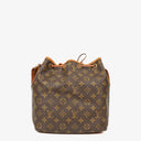 Louis Vuitton Petit Noe Monogram Canvas Shoulder Bag