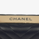 Chanel Navy Lambskin Chevron Quilted Small Trendy CC Flap Bag