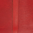 Louis Vuitton Keepall 45 Red EPI Leather Travel Bag