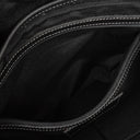 Coach Grey/Black Leather Canvas Soho Buckle Flap Shoulder Bag