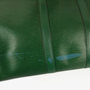 Louis Vuitton Keepall 45 Green EPI Leather Travel Bag