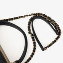 Chanel Navy Lambskin Chevron Quilted Small Trendy CC Flap Bag