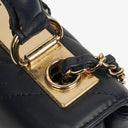 Chanel Navy Lambskin Chevron Quilted Small Trendy CC Flap Bag
