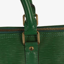 Louis Vuitton Keepall 45 Green EPI Leather Travel Bag