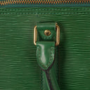 Louis Vuitton Keepall 45 Green EPI Leather Travel Bag
