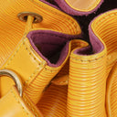 Louis Vuitton Petit Noe Yellow EPI Leather Shoulder Bag