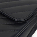 Chanel Navy Lambskin Chevron Quilted Small Trendy CC Flap Bag