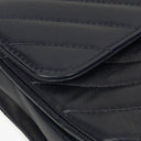 Chanel Navy Lambskin Chevron Quilted Small Trendy CC Flap Bag