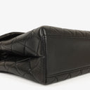 Chanel Kelly Top Handle Black Quilted Lambskin Bag