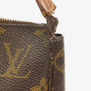 Louis Vuitton Pochette Accessoires Monogram Canvas Clutch Handba