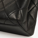 Chanel Kelly Top Handle Black Quilted Lambskin Bag