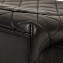 Chanel Kelly Top Handle Black Quilted Lambskin Bag