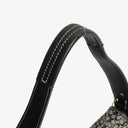 Coach Grey/Black Leather Canvas Soho Buckle Flap Shoulder Bag