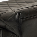 Chanel Kelly Top Handle Black Quilted Lambskin Bag