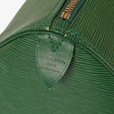 Louis Vuitton Keepall 45 Green EPI Leather Travel Bag