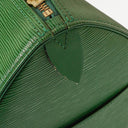 Louis Vuitton Keepall 45 Green EPI Leather Travel Bag