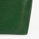 Louis Vuitton Keepall 45 Green EPI Leather Travel Bag
