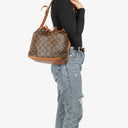 Louis Vuitton Petit Noe Monogram Canvas Shoulder Bag